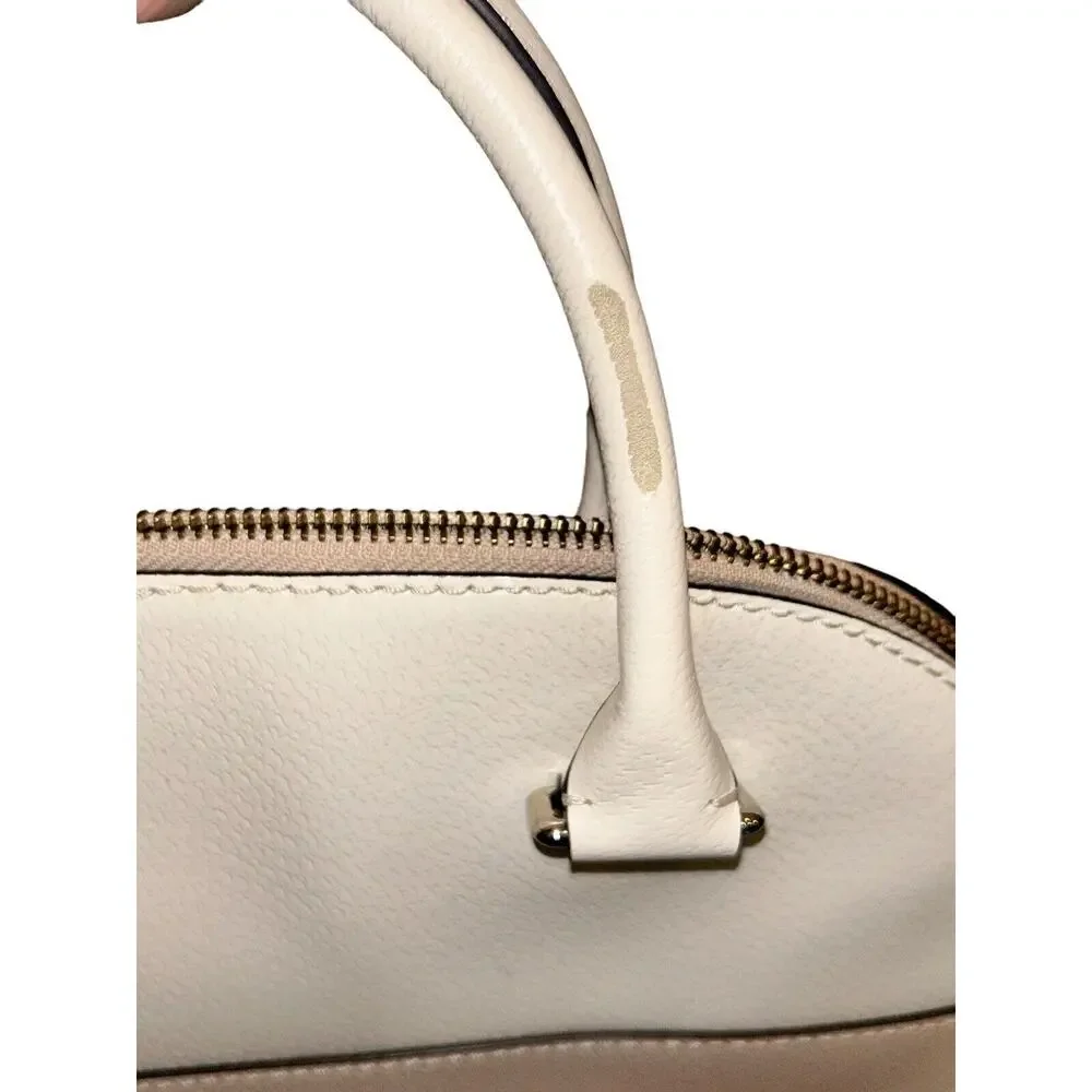 Kate‎ Spade Medium Light Pink and Cream Handbag Purse